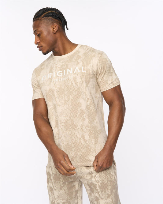 Bardon Camo T-Shirt Light Stone