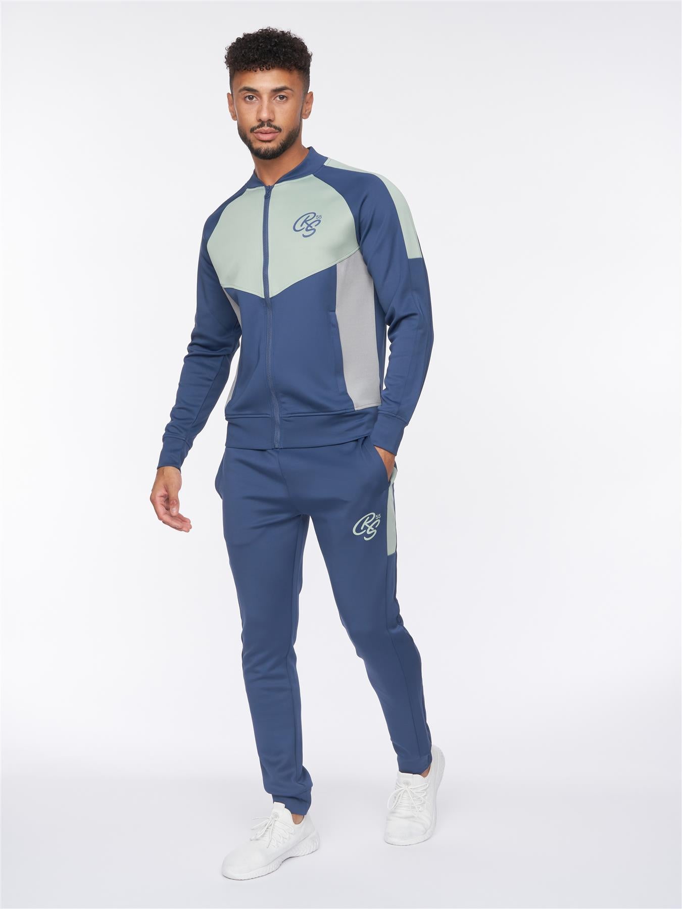 Daxton Tracksuit Navy Green