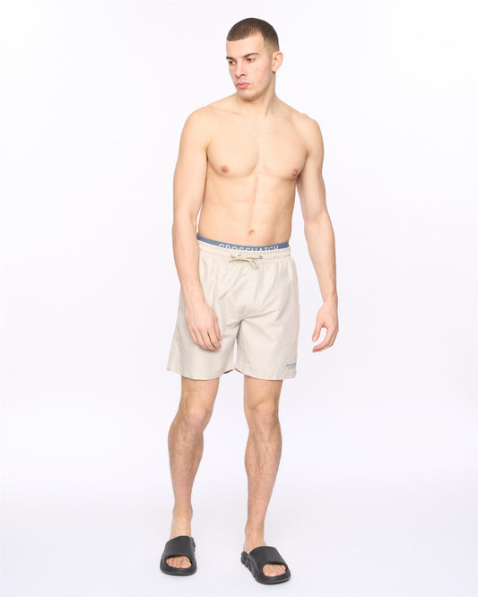 Rembrants Swim Shorts Light Stone