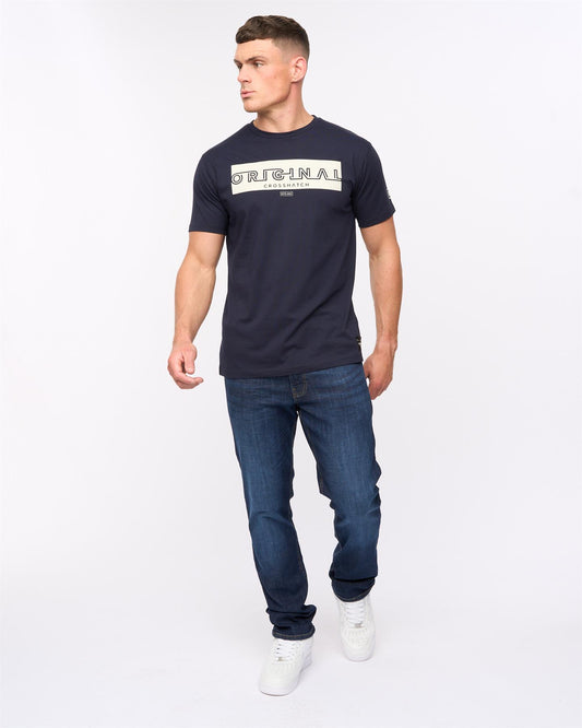Chas Straight Fit Jeans Dark Wash