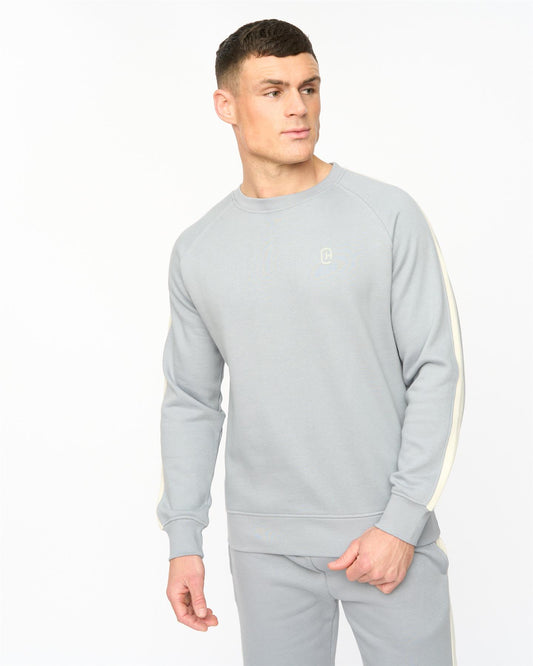 Cresswill Crew Sweat Steel Blue