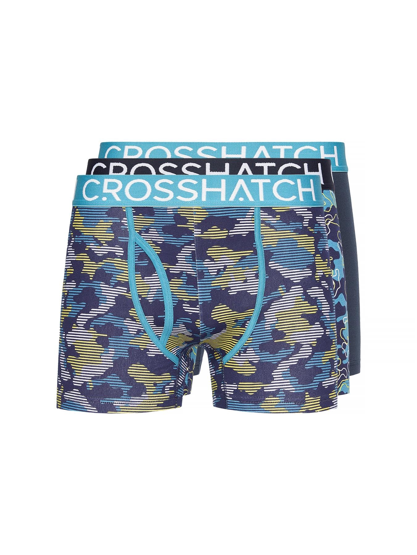 Linamo MVE Open Fly Boxers 3pk Teal