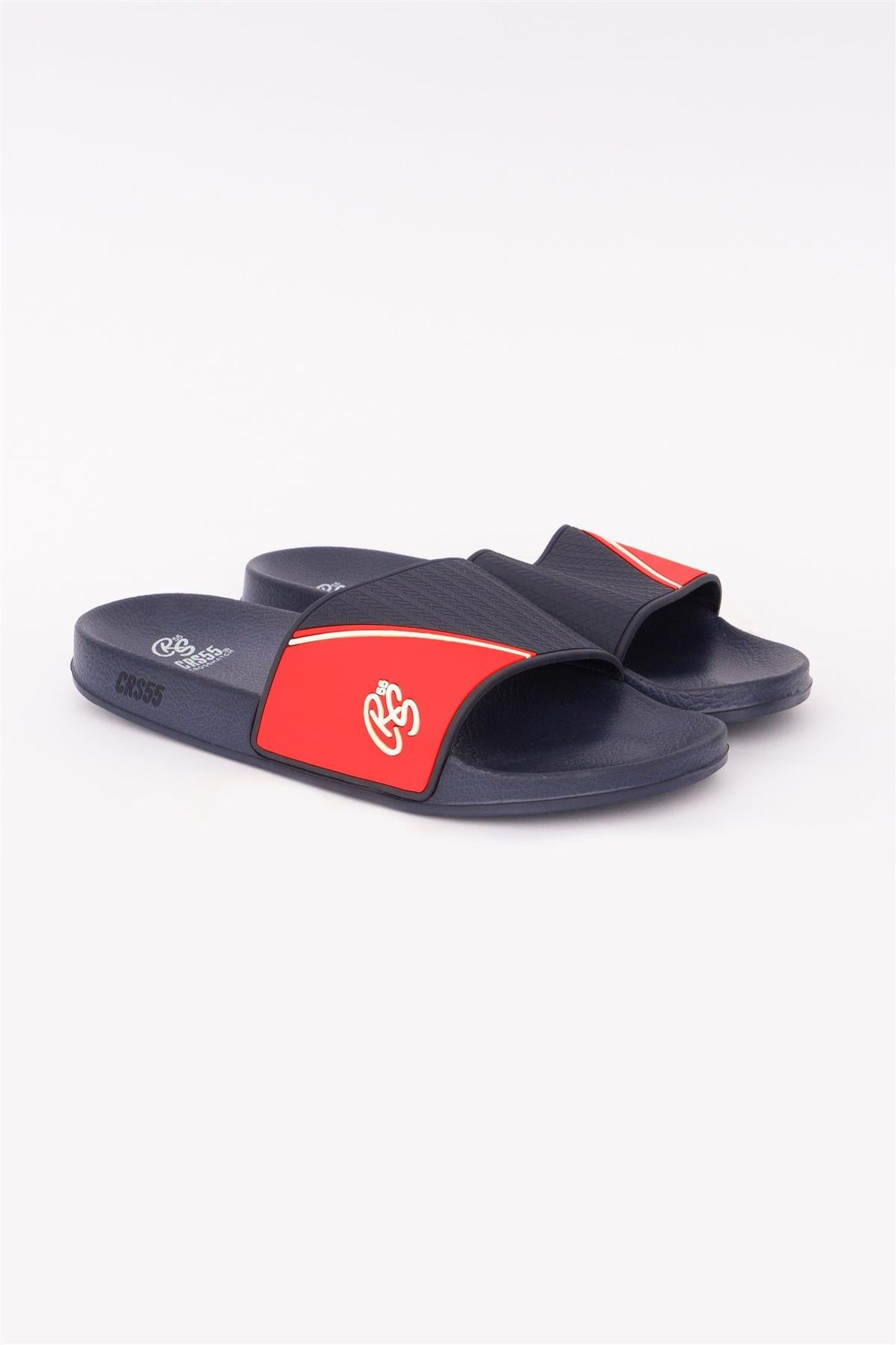 Ventamoore Sliders Navy Red