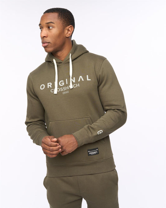 Jamals Hoodie Dark Olive
