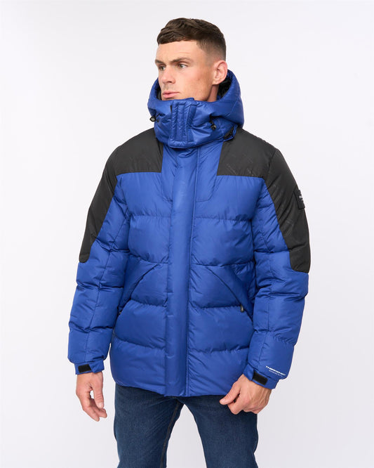 Camptor Panel Jacket Blue