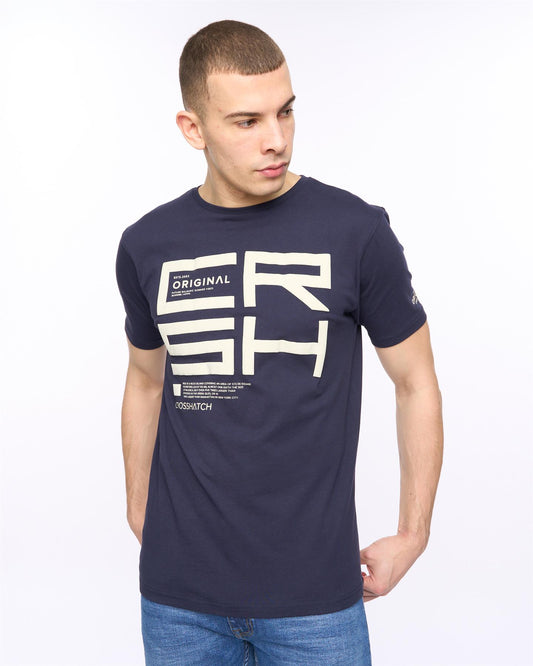 Squarebox T-Shirt Navy
