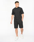 Hartlay T-Shirt & Shorts Set Black