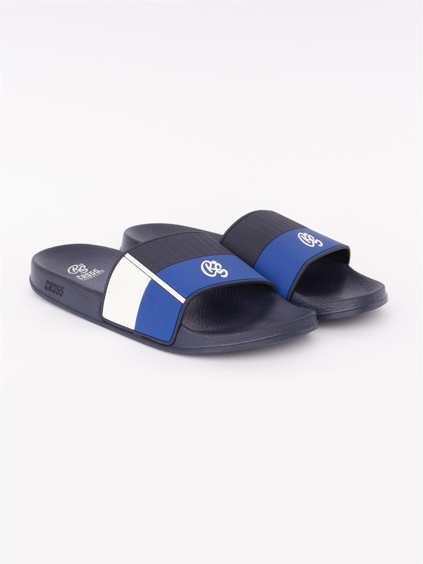 crosshatch Rentrays Sliders Blue