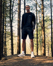 Cresswill Crew Sweat & Jog Short Black