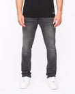Malcolm Slim Fit Jeans Dark Charcoal