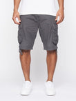 Jamstar Cargo Shorts Charcoal