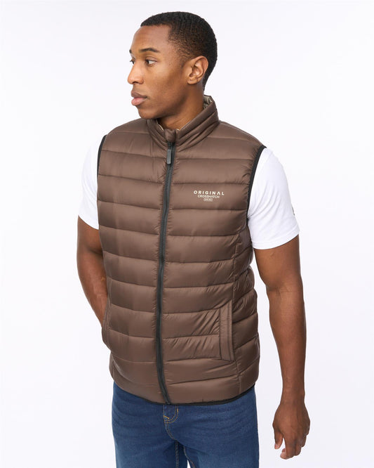Gattering MVE Gilet Brown