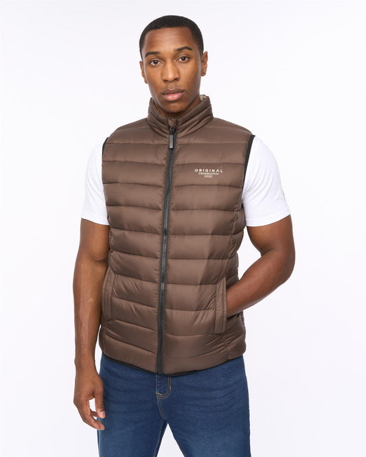 Gattering MVE Gilet Brown