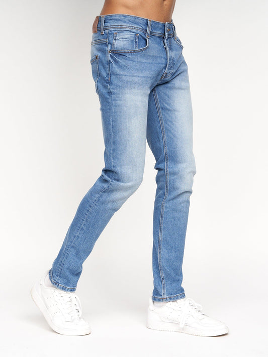 Sheldons Slim Fit Jeans Light Wash