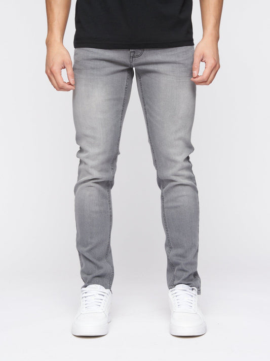 Buraca Slim Fit Denim Jeans Grey Wash