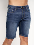 Carpenter Denim Shorts Dark Wash