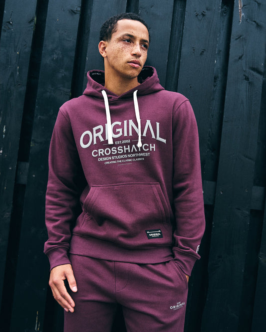 Vintarge Hoodie Raisin