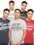 Luckmoore T-Shirt 5pk Assorted