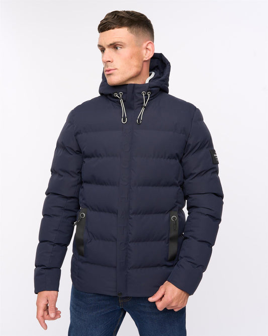 Kampleys Embossed Jacket Navy