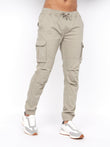 Pendles Cargo Pants Stone