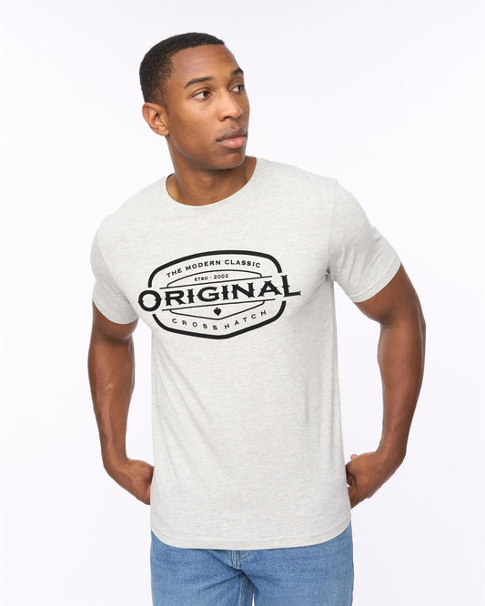 Traptons T-Shirt Grey Marl