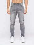 Buraca Slim Fit Denim Jeans Grey Wash