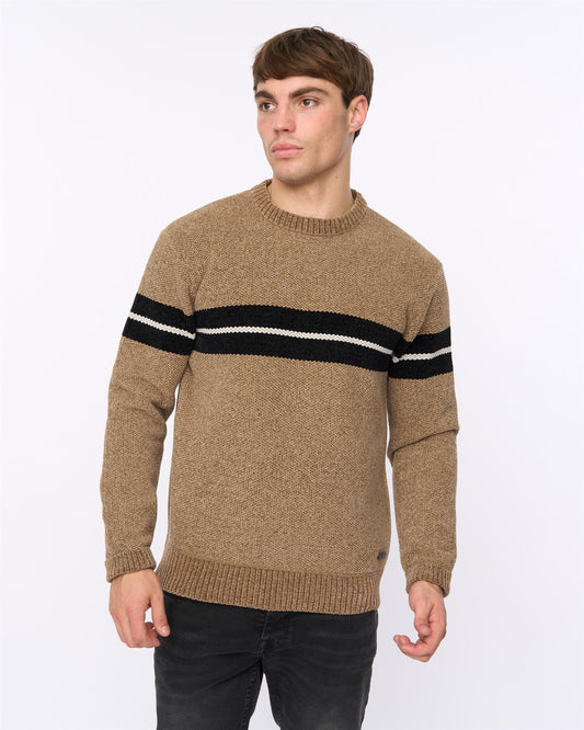 Roundall Chenille Knit Taupe
