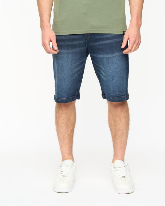 Kamaline Denim Shorts Dark Wash