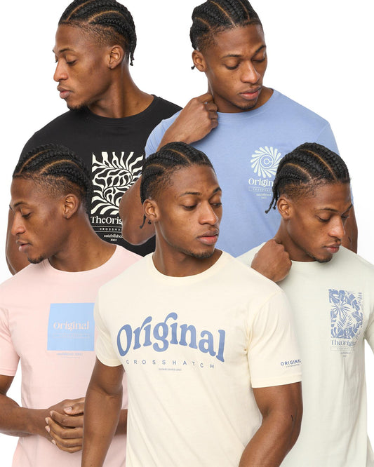 Tranplex T-Shirt 5pk Assorted