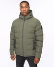Kampnew Embossed Jacket Dark Olive