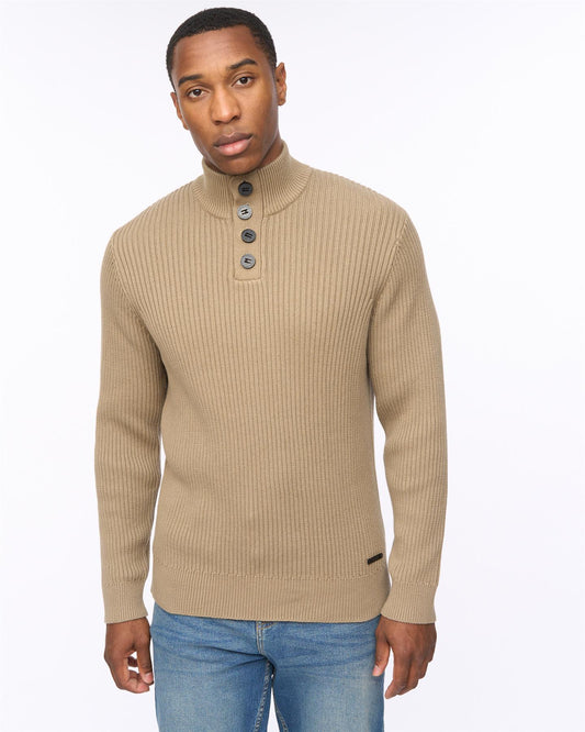 Wellburys Chunky Knit Taupe