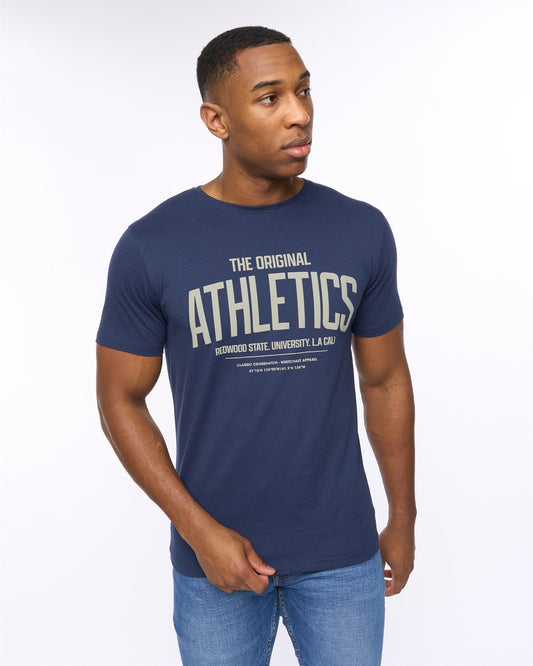 Athwood T-Shirt Navy