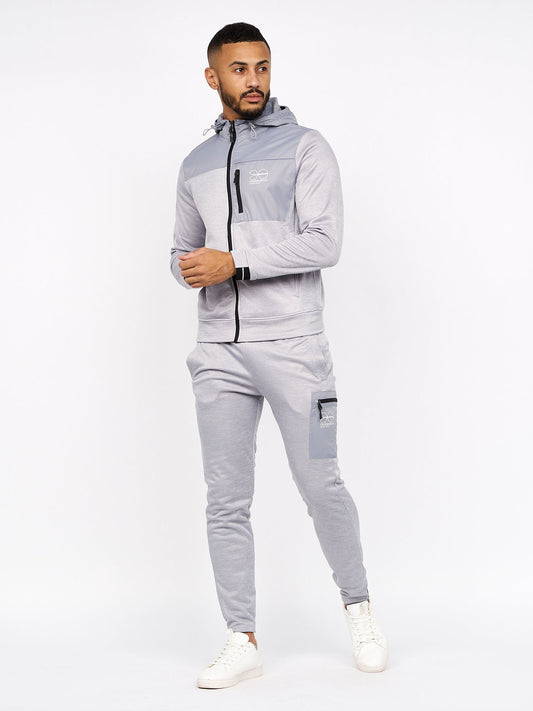 Catmoore Zip Thru Tracktop Grey