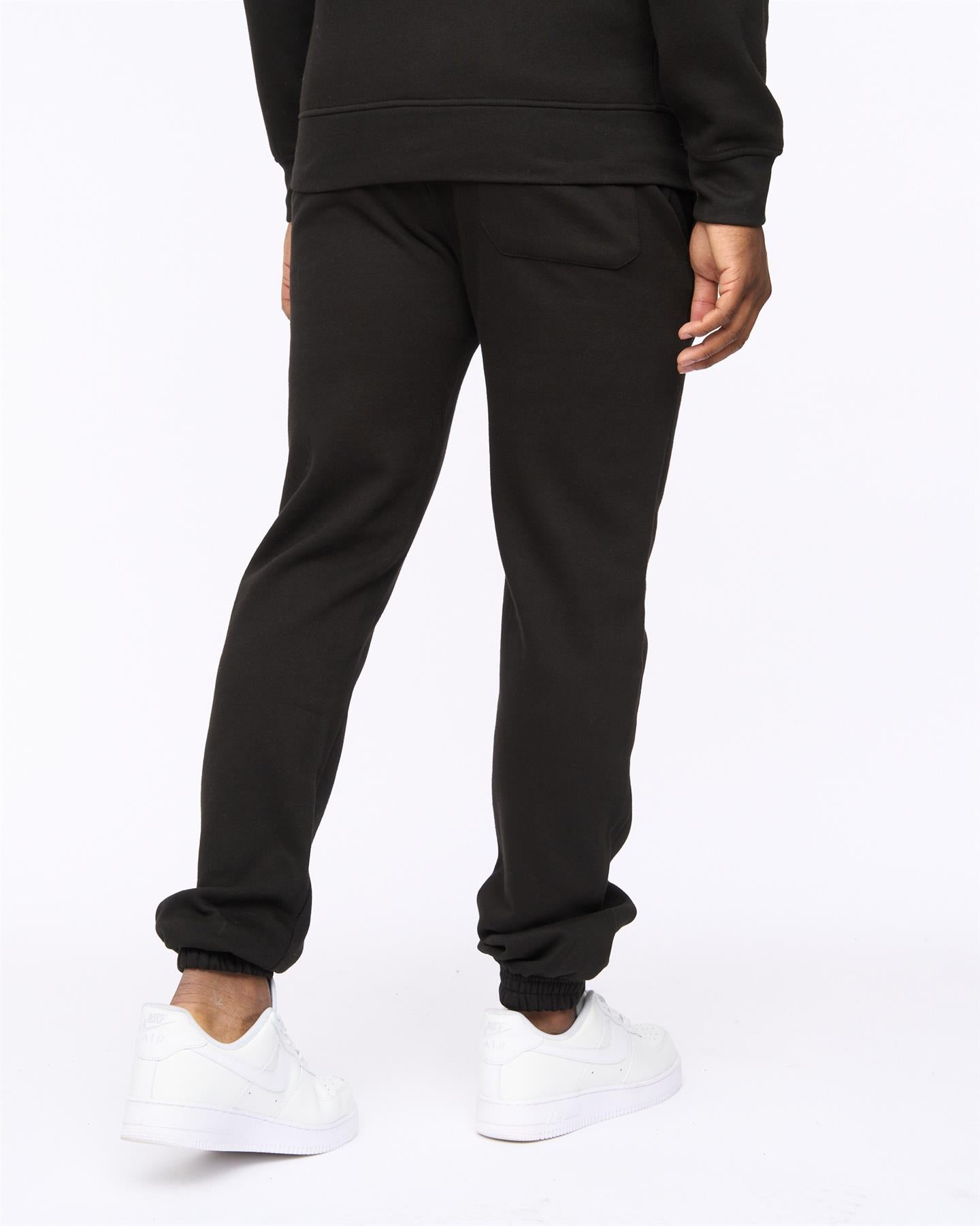Jamals Joggers Black – Crosshatch - Main Image