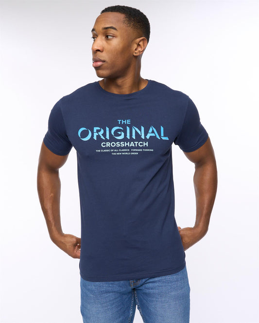 Offaxis T-Shirt Navy