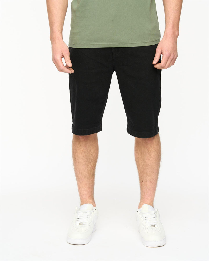 Kamaline Denim Shorts Black Wash