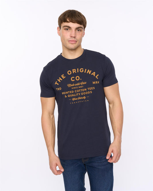 Shoptown T-Shirt Navy