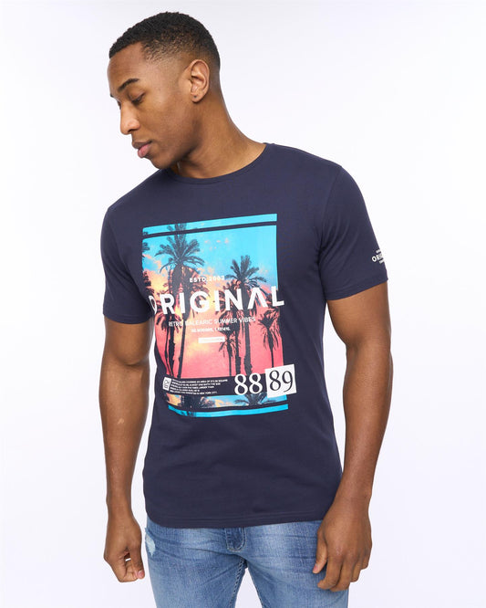 Summevibe T-Shirt Navy