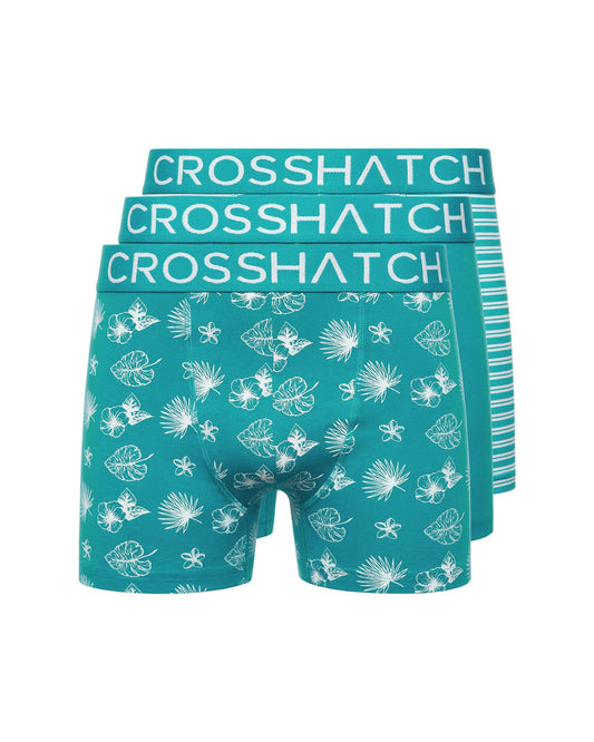 Hovland Boxers 3pk Tropical Green