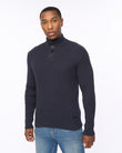 Wellburys Chunky Knit Navy