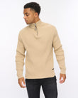 Havaline 1/4 Zip Knit Stone