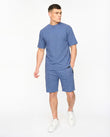 Hartlay T-Shirt & Shorts Set Blue