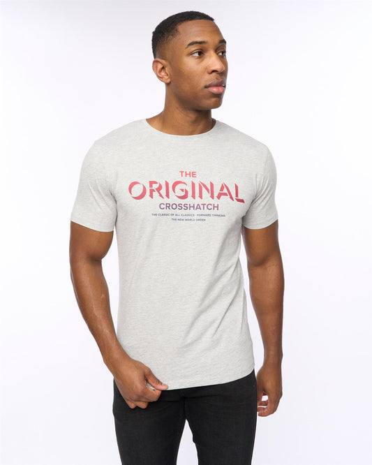 Offaxis T-Shirt Grey Marl