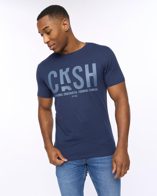 Solari T-Shirt Navy