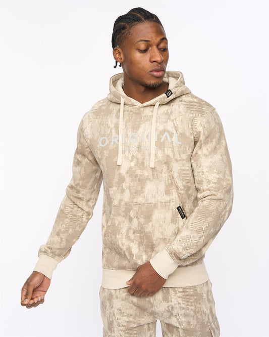 Bardon Camo Hoodie Light Stone
