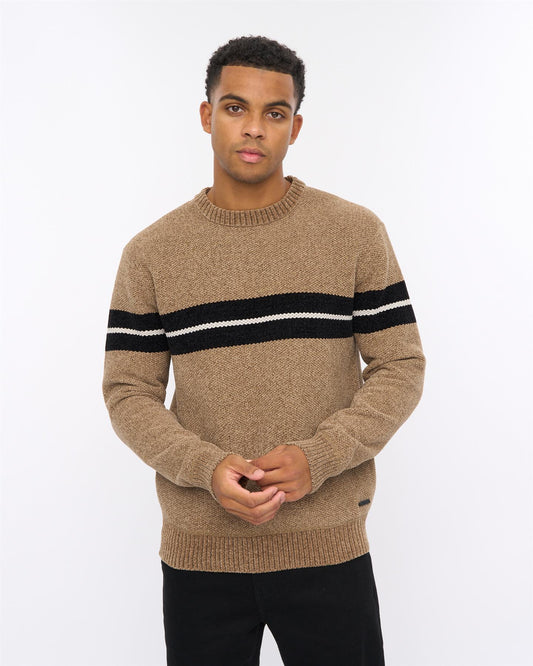 Roundall Chenille Knit Taupe