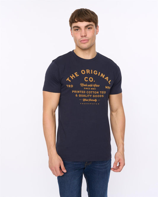 Shoptown T-Shirt Navy