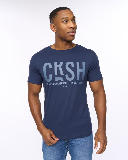 Solari T-Shirt Navy