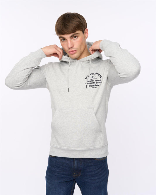 Shoptown Hoodie Grey Marl