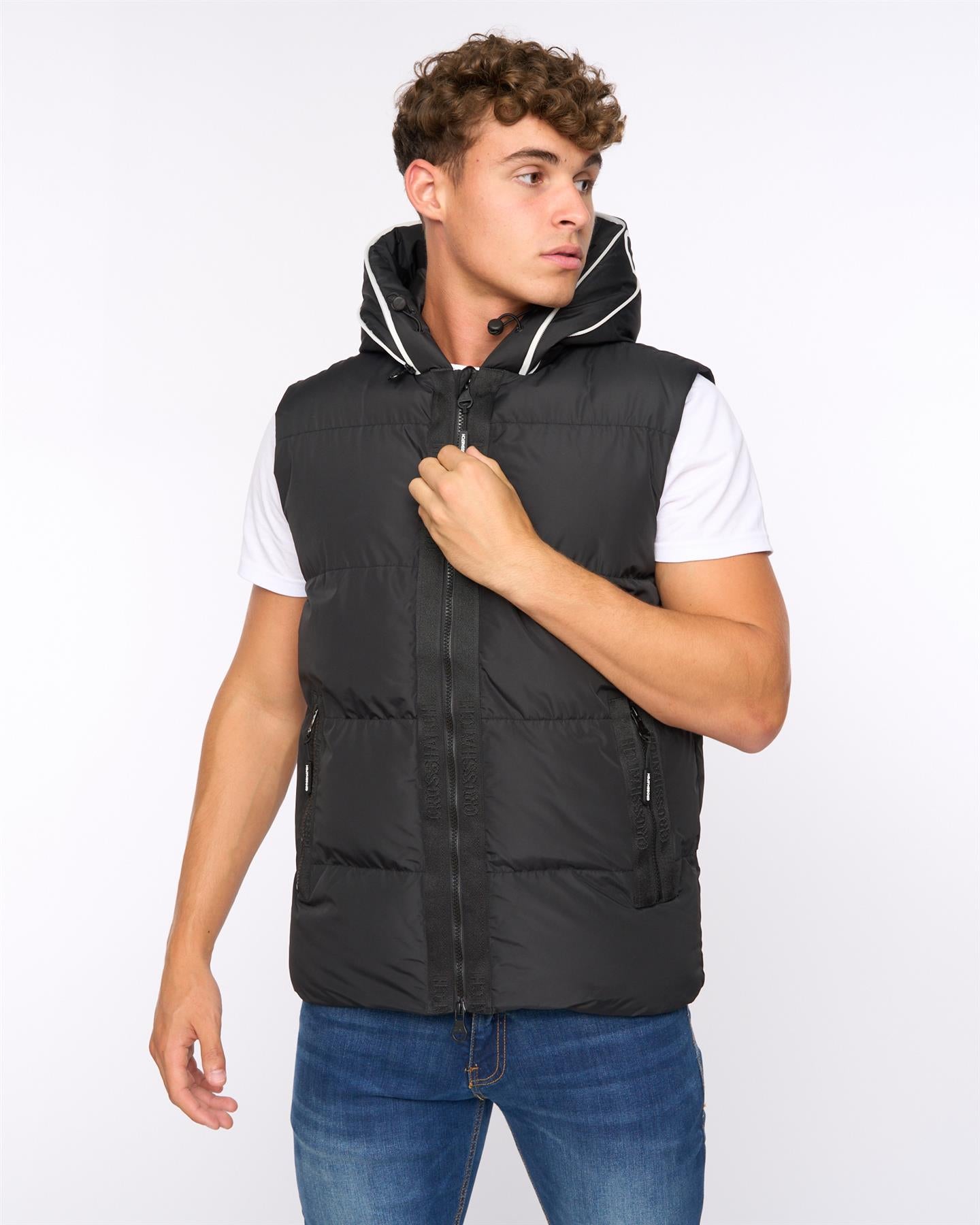 Sandbox Hooded Gilet